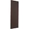 Ekena Millwork 12W x 32H True Fit PVC Diagonal Slat Modern Style Fixed Mount Shutters, Raisin Brown, PR TFP001DG12X032TB - alternate 3